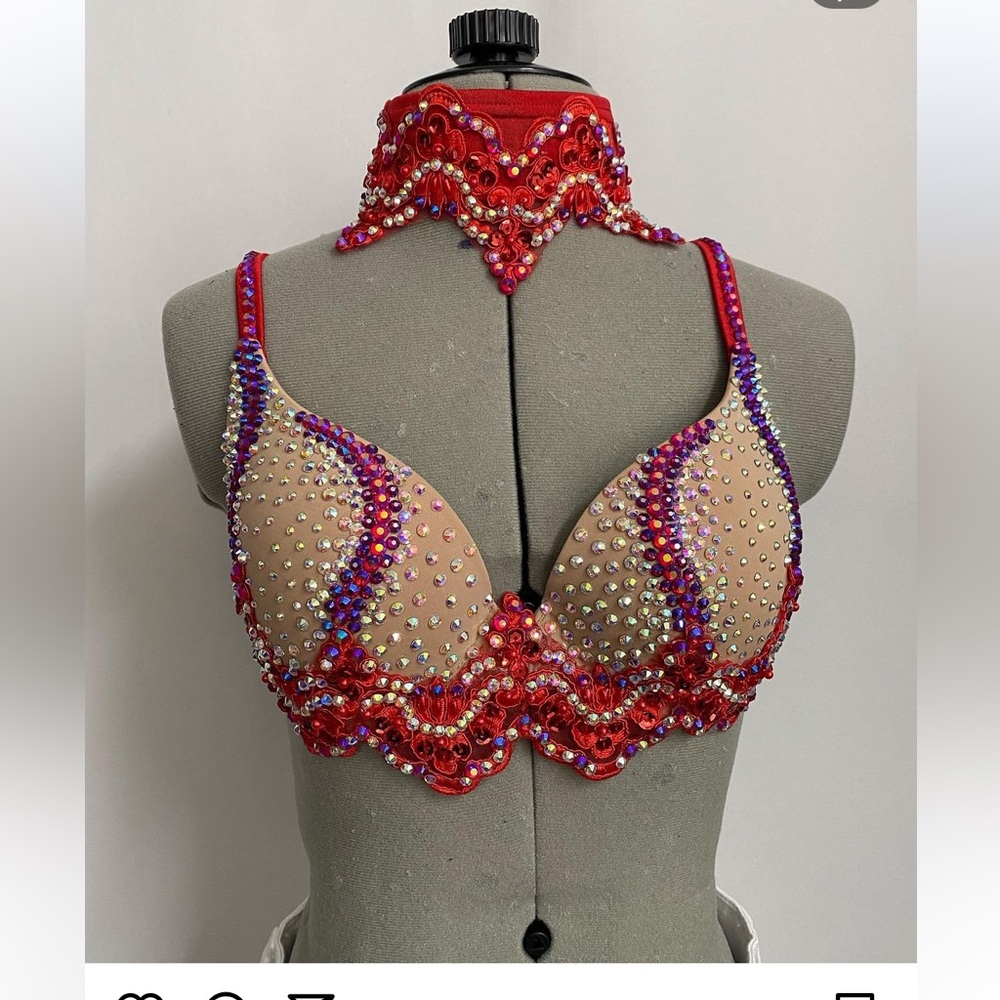 Costume Custom Tap Dance EXTREMELY RARE to find NEW 32B Bra and Size 2 Jeans